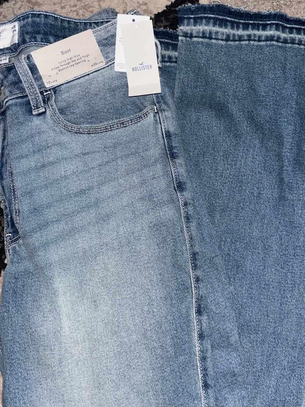 Hollister women’s  Light Blue Bootcut Jeans